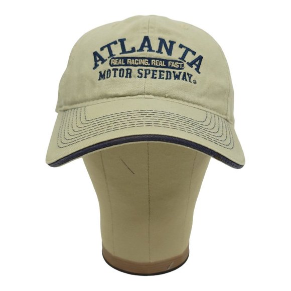 Atlanta Motor Speedway Adjustable Cap Trucker Baseball Hat Real Racing Real Fast - Picture 7 of 14